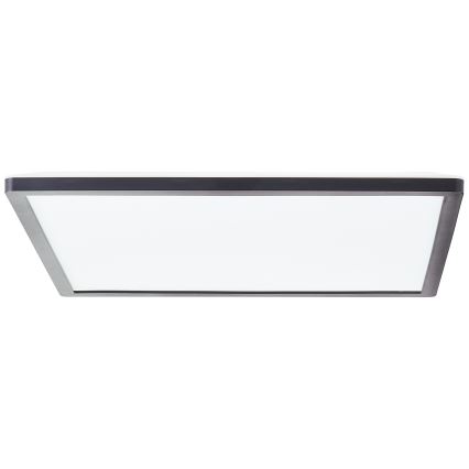 Brilliant - Candeeiro de tecto LED regulável SORELL LED/24/230V 3000-6500K 42x42 cm preto + comando remoto