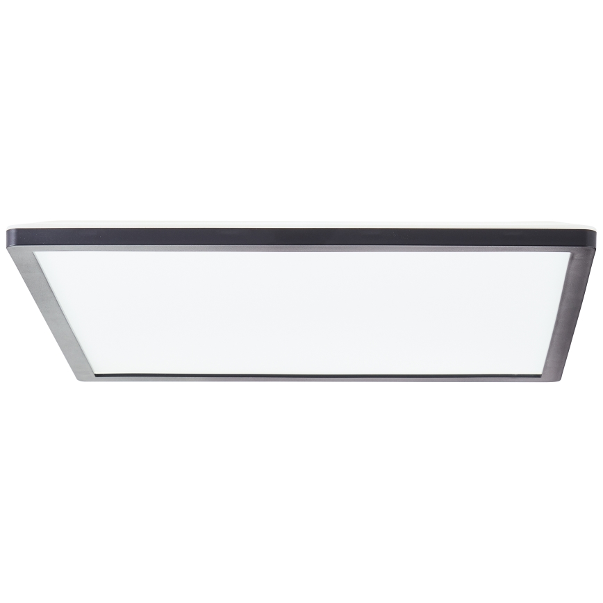 Brilliant - Candeeiro de tecto LED regulável SORELL LED/24/230V 3000-6500K 42x42 cm preto + comando remoto