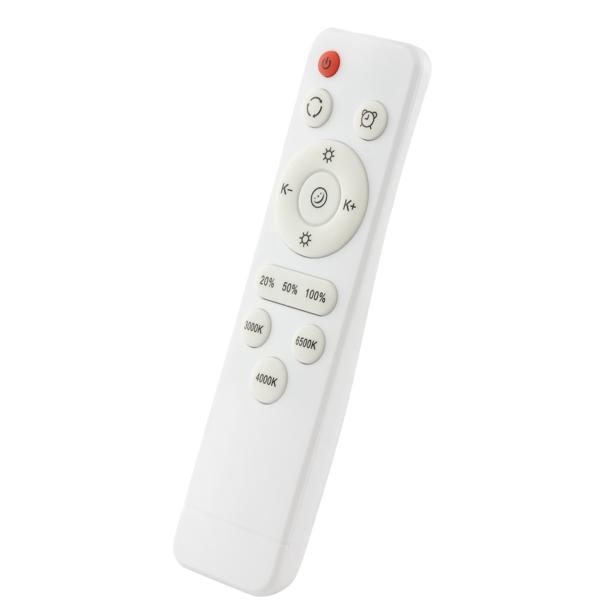 Brilliant - Candeeiro de tecto LED regulável ALSON LED/17W/230V 3000-6500K Ø 49,5 cm, acabamento em seringueira + comando remoto