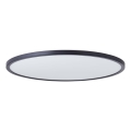 Brilliant - Candeeiro de tecto LED regulável para casa de banho BRENNAN LED/35W/230V Ø 54 cm IP44 preto