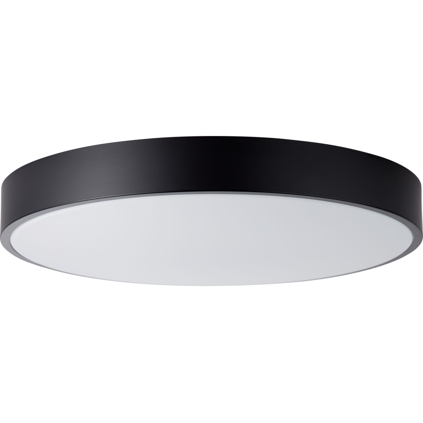 Brilliant - Luminária de teto LED dimerizável SLIMLINE LED/60W/230V 3000-6500K Ø 49 cm preta + controlo remoto