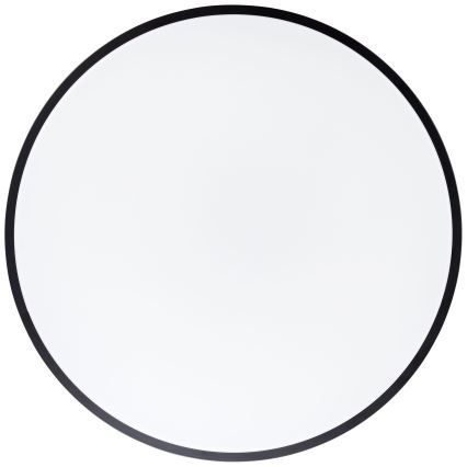 Brilliant - Luminária de teto LED dimerizável SLIMLINE LED/60W/230V 3000-6500K Ø 49 cm preta + controlo remoto