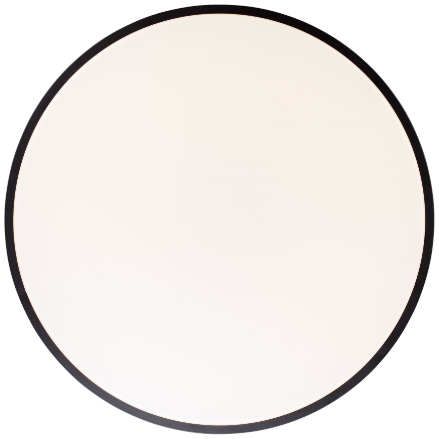 Brilliant - Luminária de teto LED dimerizável SLIMLINE LED/60W/230V 3000-6500K Ø 49 cm preta + controlo remoto