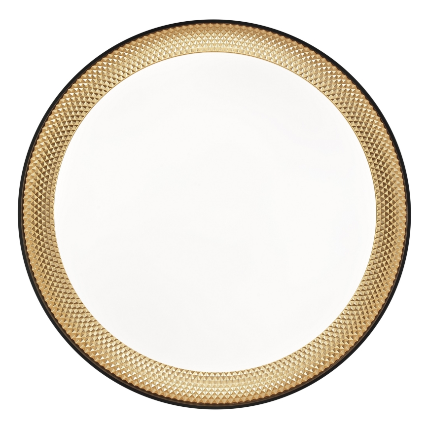 Brilliant - Candeeiro de teto LED dimerizável WALDO LED/24W/230V 3000-6500K Ø 38,5 cm preto/dourado + comando remoto