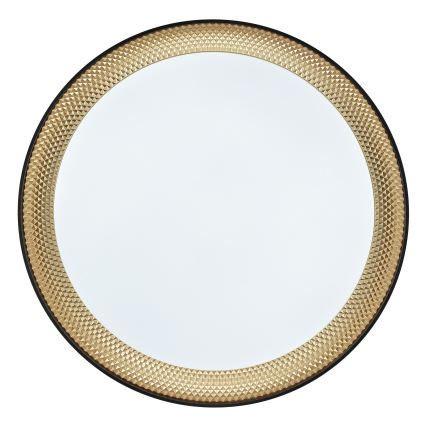 Brilliant - Candeeiro de teto LED dimerizável WALDO LED/24W/230V 3000-6500K Ø 38,5 cm preto/dourado + comando remoto