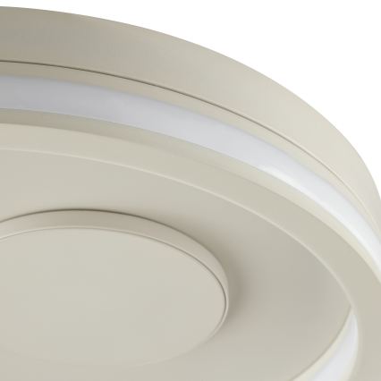 Brilliant - Candeeiro de tecto LED REVOLA LED/33W/230V 3000/4000/6500K Ø 40 cm bege