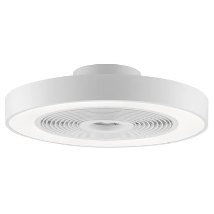 Brilliant - Luminária de teto dimável LED RGBW com ventoinha CATANIA LED/37W/230V 2700-6500K diâmetro 48,6 cm branca + comando remoto