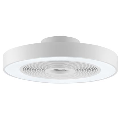 Brilliant - Luminária de teto dimável LED RGBW com ventoinha CATANIA LED/37W/230V 2700-6500K diâmetro 48,6 cm branca + comando remoto