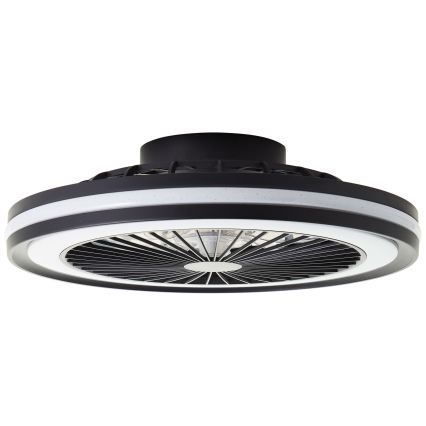 Brilliant - Luminária de teto dimerizável LED RGBW com ventilador PALMERO LED/40W/230V 2700-6500K, diâmetro 46,6 cm, bege + controlo remoto
