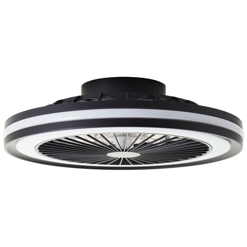 Brilliant - Luminária de teto dimerizável LED RGBW com ventilador PALMERO LED/40W/230V 2700-6500K, diâmetro 46,6 cm, bege + controlo remoto