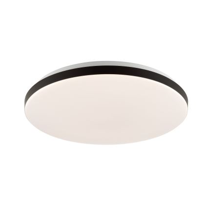 Brilliant - Luminária de teto LED RGBW dimerizável LIVIO LED/20W/230V 3000-6500K diâmetro 38,5 cm preta + comando remoto