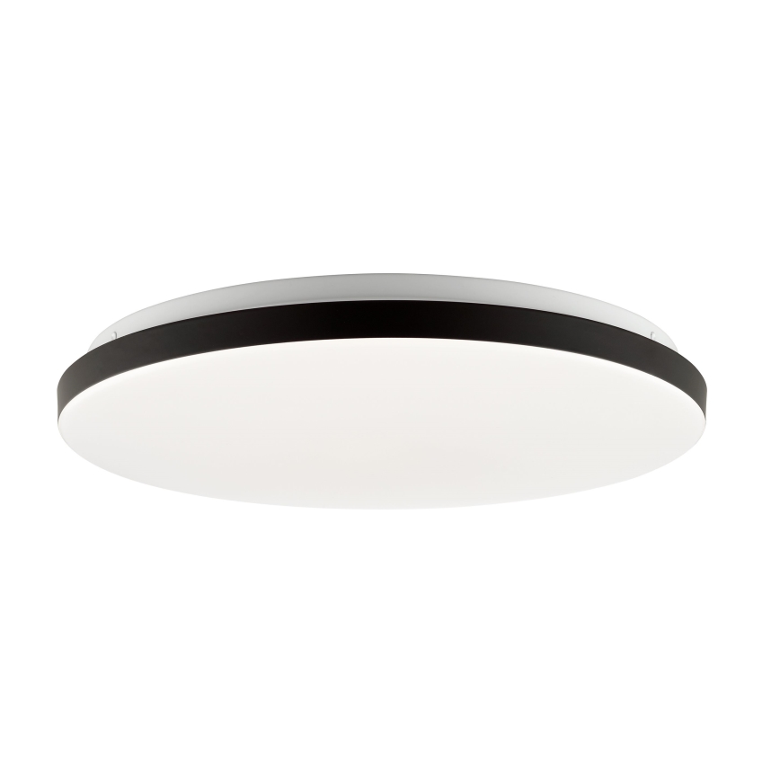 Brilliant - Luminária de teto LED RGBW dimerizável LIVIO LED/20W/230V 3000-6500K diâmetro 38,5 cm preta + comando remoto