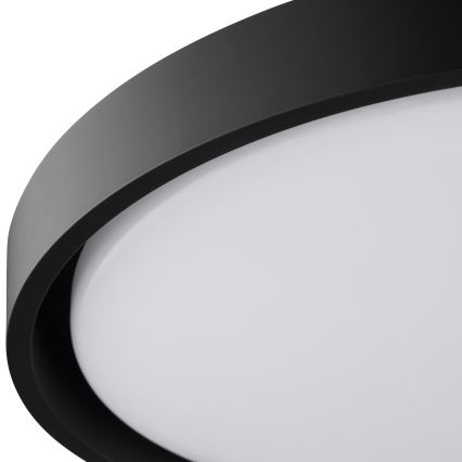 Brilliant - Candeeiro de tecto LED SENORA LED/24 W/230 V 2700/4000/6500 K Ø 41 cm preto