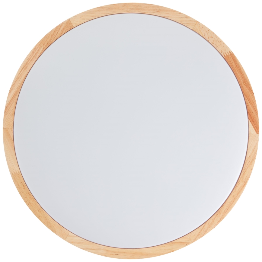 Brilliant - Candeeiro de tecto LED SLIMLINE LED/22W/230V, Ø 39 cm, acabamento em madeira de seringueira