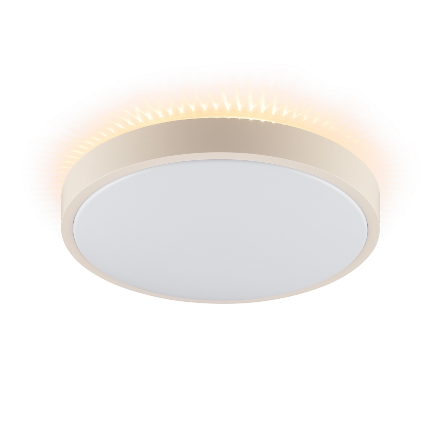 Brilliant - Candeeiro de tecto LED SOLISTRA LED/18W/230V Ø 34,5 cm bege