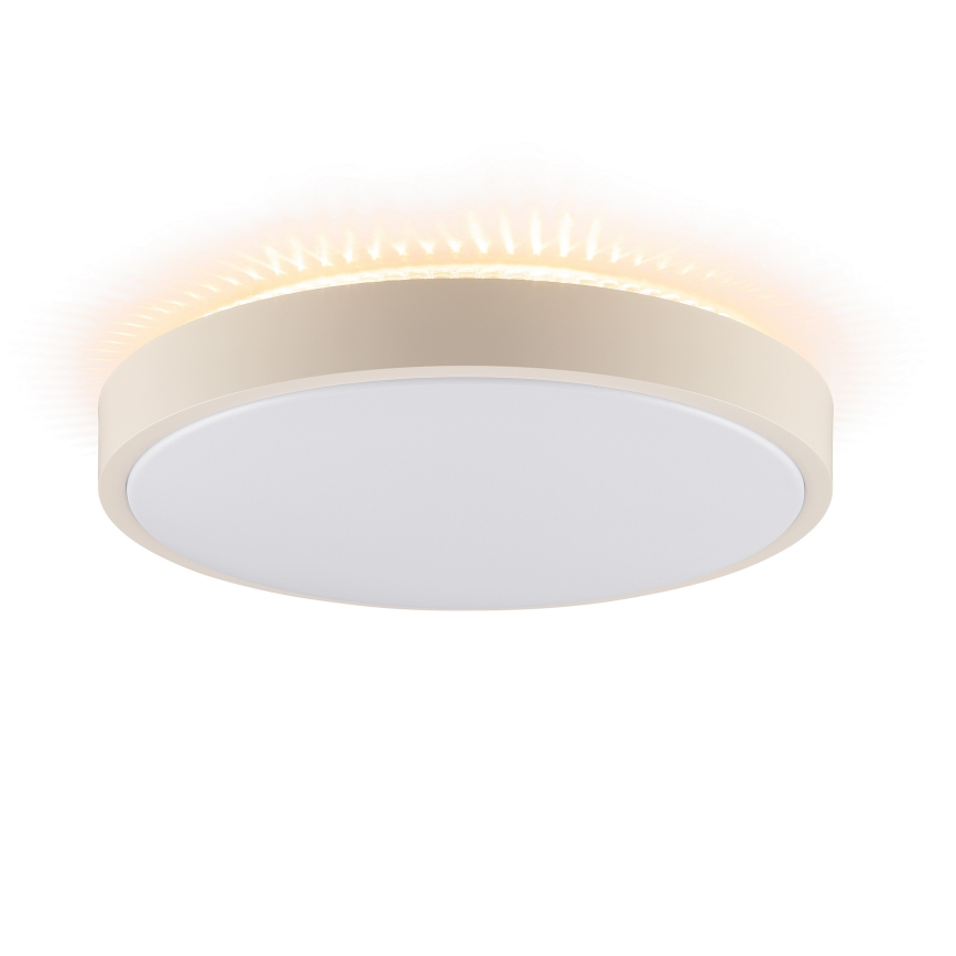 Brilliant - Candeeiro de tecto LED SOLISTRA LED/18W/230V Ø 34,5 cm bege