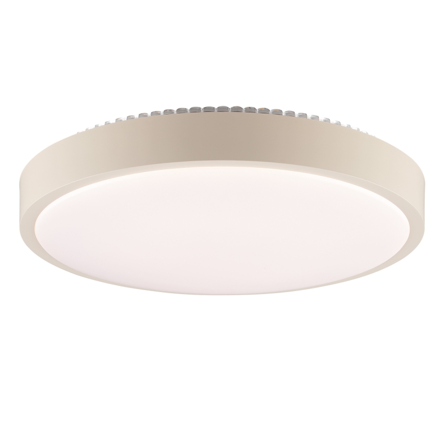 Brilliant - Candeeiro de tecto LED SOLISTRA LED/18W/230V Ø 34,5 cm bege