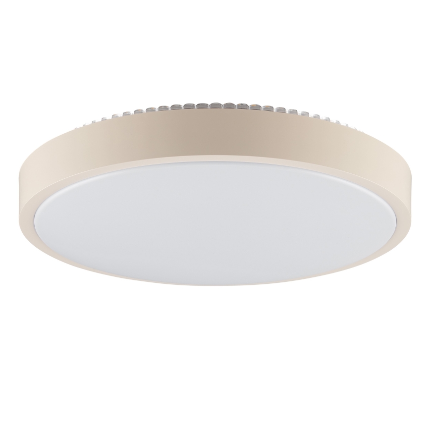 Brilliant - Candeeiro de tecto LED SOLISTRA LED/18W/230V Ø 34,5 cm bege