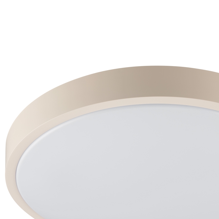 Brilliant - Candeeiro de tecto LED SOLISTRA LED/18W/230V Ø 34,5 cm bege