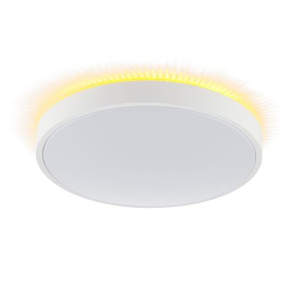 Brilliant - Candeeiro de Tecto LED SOLISTRA LED/18W/230V Ø 34,5 cm branco