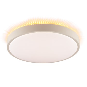 Brilliant - Candeeiro de tecto LED SOLISTRA LED/24W/230V, Ø 44,5 cm, bege