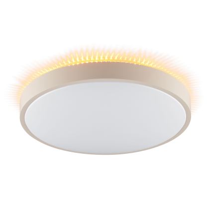 Brilliant - Candeeiro de tecto LED SOLISTRA LED/24W/230V, Ø 44,5 cm, bege