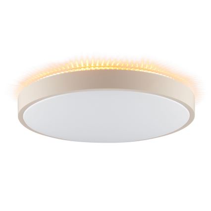 Brilliant - Candeeiro de tecto LED SOLISTRA LED/24W/230V, Ø 44,5 cm, bege