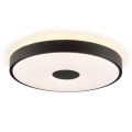 Brilliant - Candeeiro de Tecto LED TAVIS LED/24W/230V, diâmetro 44,5 cm, preto