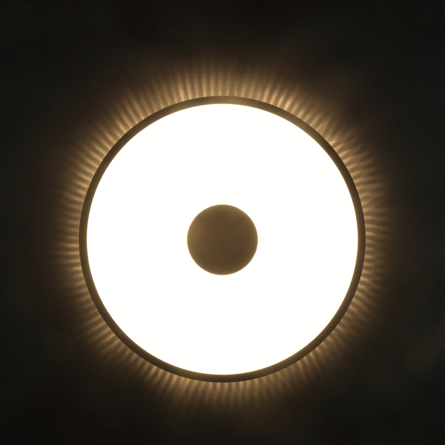 Brilliant - Candeeiro de Tecto LED TAVIS LED/24W/230V, diâmetro 44,5 cm, preto