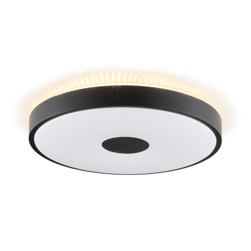 Brilliant - Candeeiro de Tecto LED TAVIS LED/24W/230V, diâmetro 44,5 cm, preto