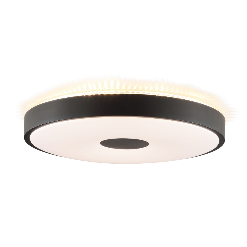 Brilliant - Candeeiro de Tecto LED TAVIS LED/24W/230V, diâmetro 44,5 cm, preto