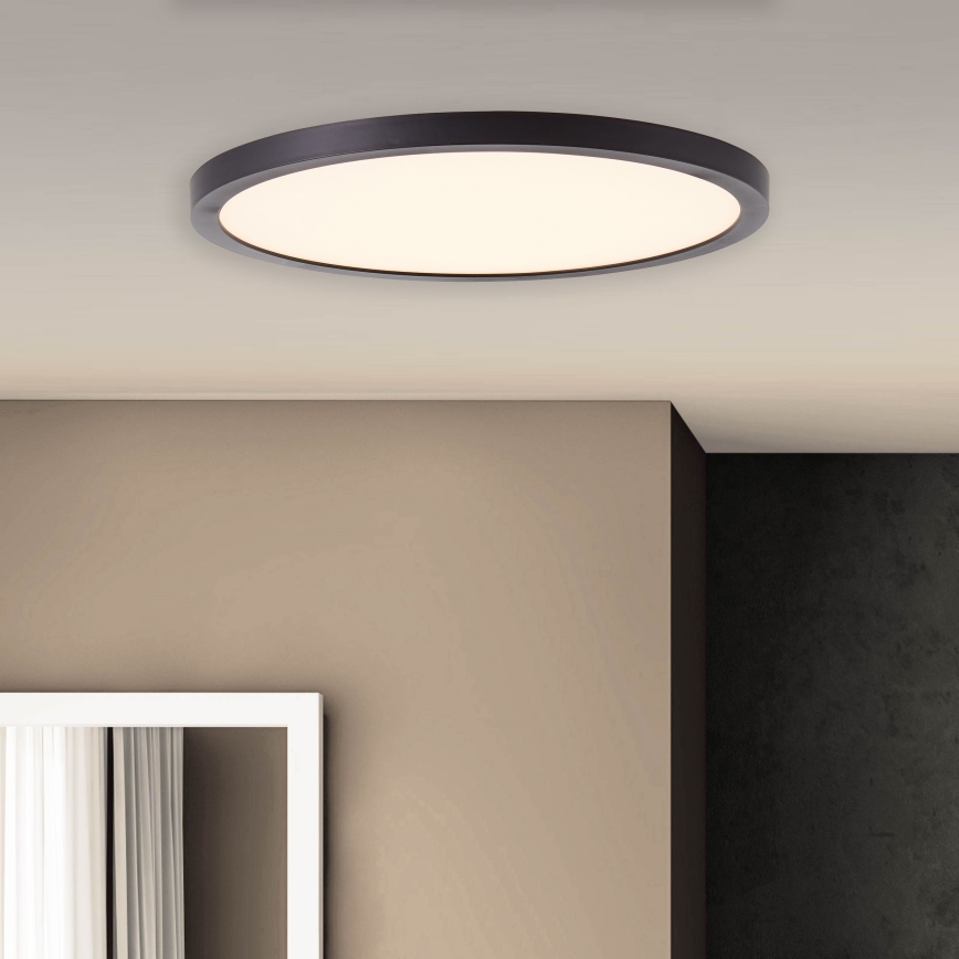 Brilliant - Candeeiro de tecto LED TUCO LED/16W/230V Ø 25 cm preto