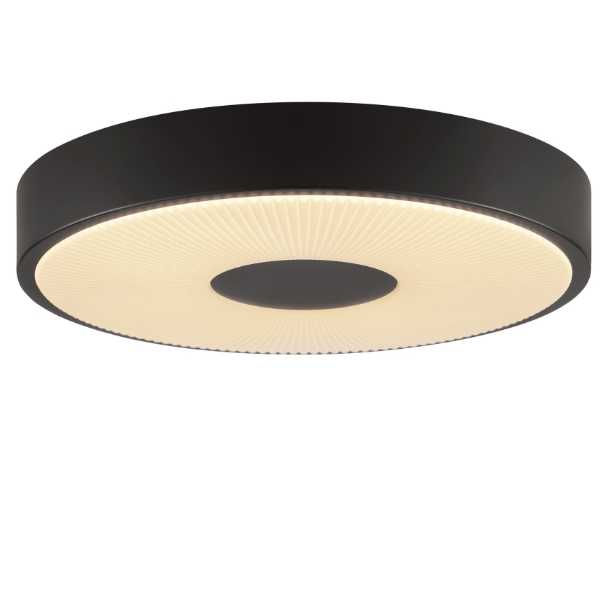 Brilliant - Candeeiro de tecto RAKIN LED/18W/230V, diâmetro 33,5 cm, preto