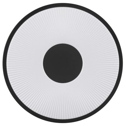 Brilliant - Candeeiro de tecto RAKIN LED/18W/230V, diâmetro 33,5 cm, preto