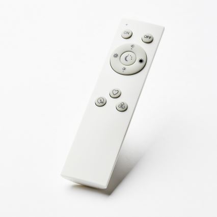 Brilliant - Candeeiro de tecto LED dimerizável SORELL LED/24/230V 3000-6500K Ø 42 cm branco + controlo remoto