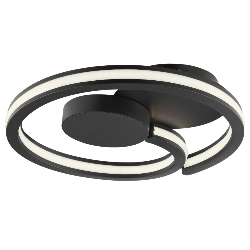 Brilliant - Luminária de teto LED REVOLA LED/33W/230V 3000/4000/6500K Ø 40 cm preta