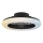 Brilliant - Candeeiro de teto LED dimável com ventilador MONTERO LED/20W/230V 2700-6500K diâmetro 42 cm preto + controlo remoto