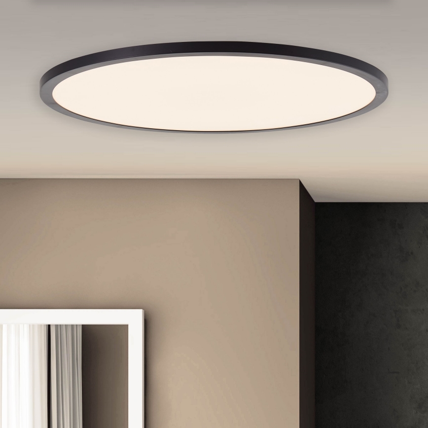 Brilliant - Candeeiro de teto LED dimerizável TUCO LED/33W/230V 3000-6500K, diâmetro 50 cm, preto + comando remoto