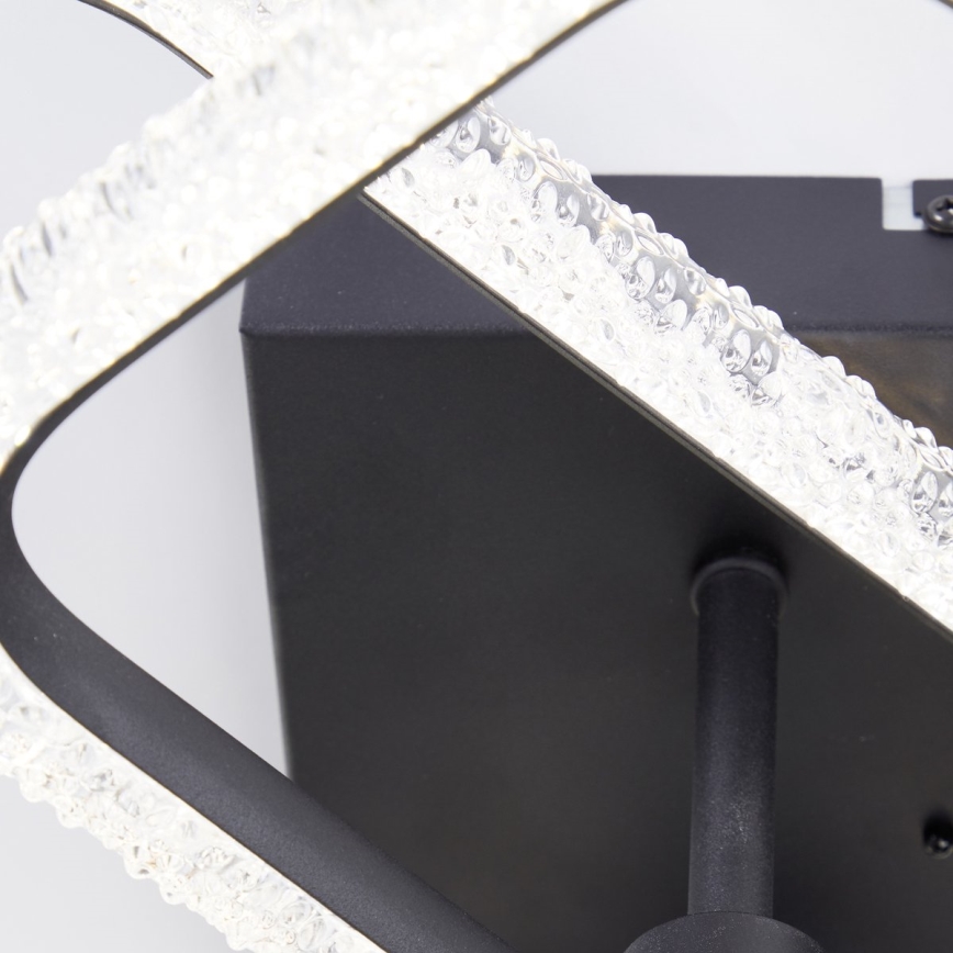 Brilliant - Candeeiro de teto LED dimerizável AYDIN LED/30W/230V 3000-6500K preto + comando remoto