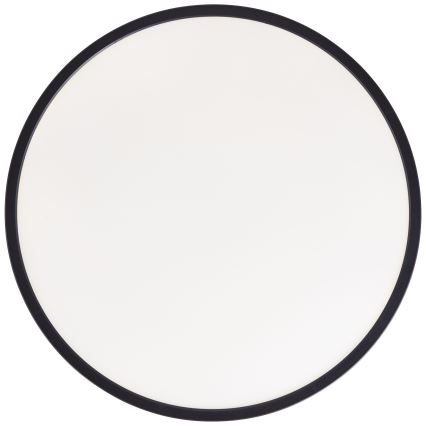 Brilliant - Candeeiro de tecto LED regulável para casa de banho BRENNAN LED/35W/230V Ø 54 cm IP44 preto