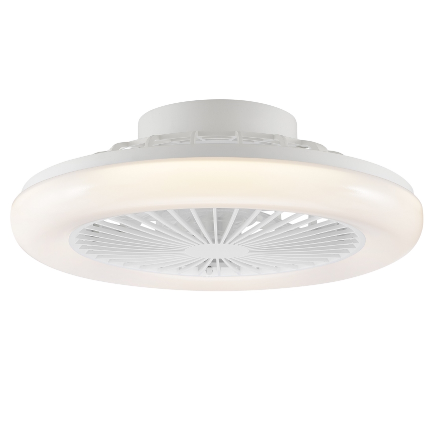 Brilliant - Luminária de teto LED dimerizável com ventilador MONTERO LED/20W/230V 2700-6500K Ø 42 cm branca + controlo remoto