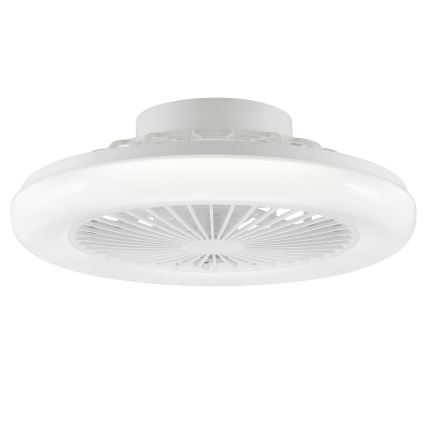 Brilliant - Luminária de teto LED dimerizável com ventilador MONTERO LED/20W/230V 2700-6500K Ø 42 cm branca + controlo remoto