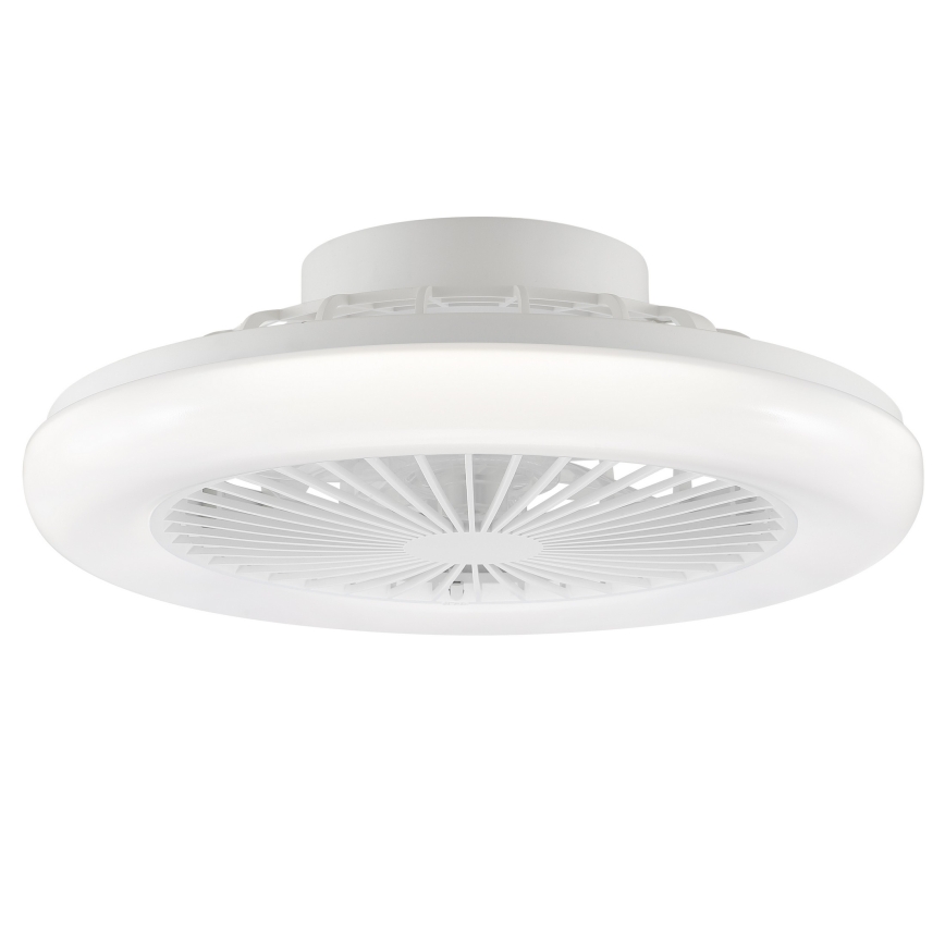 Brilliant - Luminária de teto LED dimerizável com ventilador MONTERO LED/20W/230V 2700-6500K Ø 42 cm branca + controlo remoto