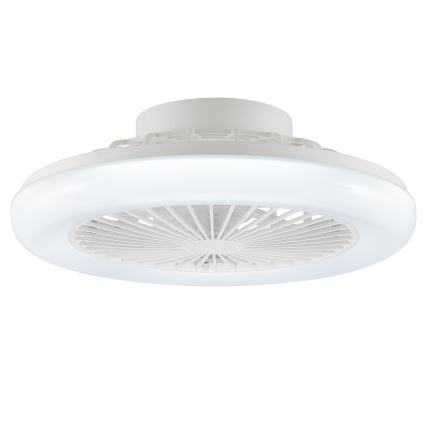 Brilliant - Luminária de teto LED dimerizável com ventilador MONTERO LED/20W/230V 2700-6500K Ø 42 cm branca + controlo remoto