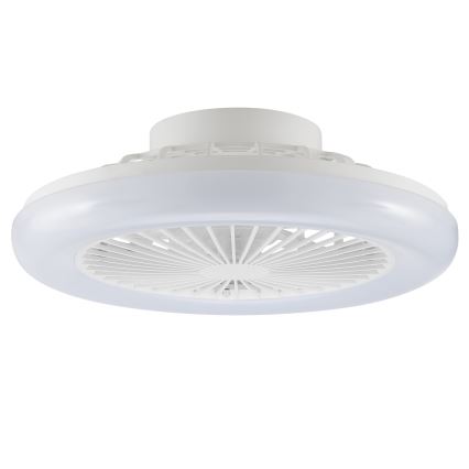 Brilliant - Luminária de teto LED dimerizável com ventilador MONTERO LED/20W/230V 2700-6500K Ø 42 cm branca + controlo remoto