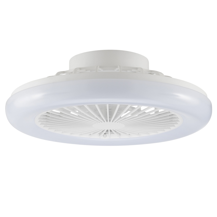Brilliant - Luminária de teto LED dimerizável com ventilador MONTERO LED/20W/230V 2700-6500K Ø 42 cm branca + controlo remoto