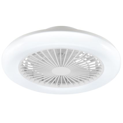 Brilliant - Luminária de teto LED dimerizável com ventilador MONTERO LED/20W/230V 2700-6500K Ø 42 cm branca + controlo remoto
