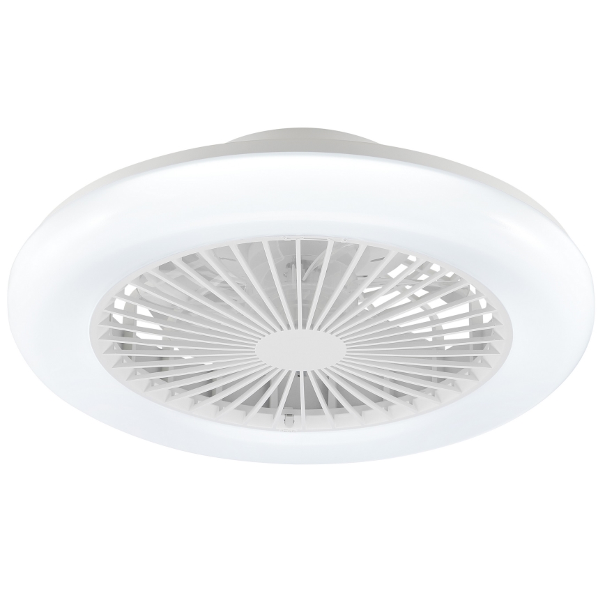 Brilliant - Luminária de teto LED dimerizável com ventilador MONTERO LED/20W/230V 2700-6500K Ø 42 cm branca + controlo remoto