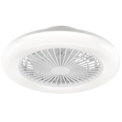 Brilliant - Luminária de teto LED dimerizável com ventilador MONTERO LED/20W/230V 2700-6500K Ø 42 cm branca + controlo remoto