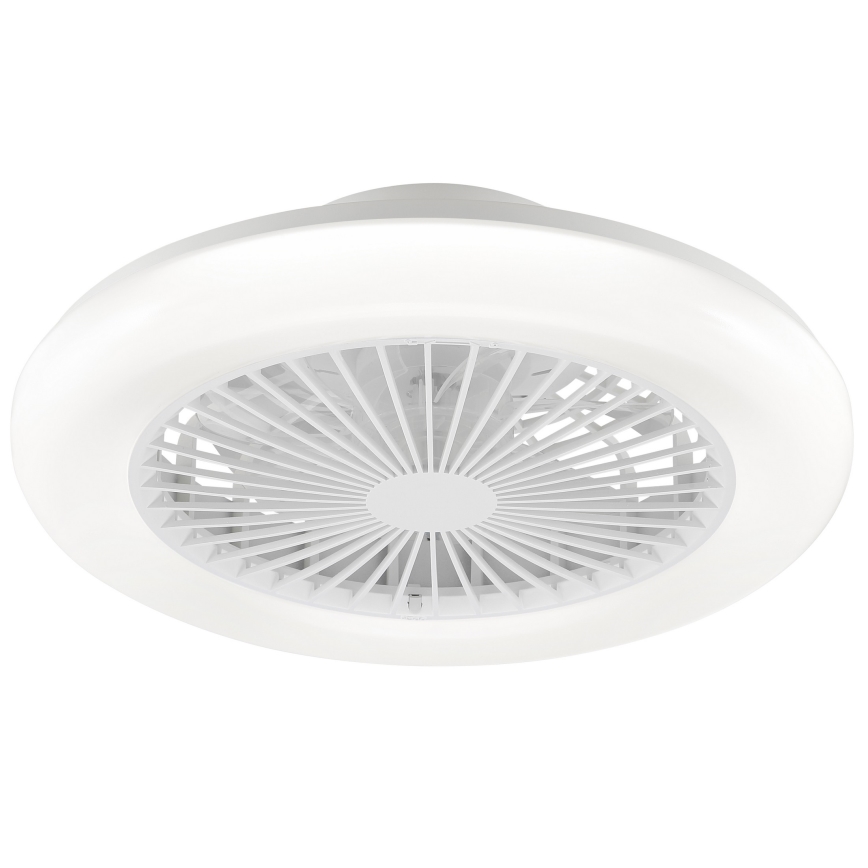 Brilliant - Luminária de teto LED dimerizável com ventilador MONTERO LED/20W/230V 2700-6500K Ø 42 cm branca + controlo remoto